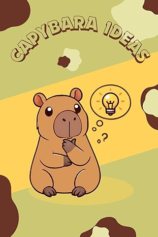 Libreta de capibaras: capybara ideas