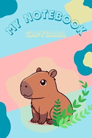 Libreta de capibara: My notebook capybara
